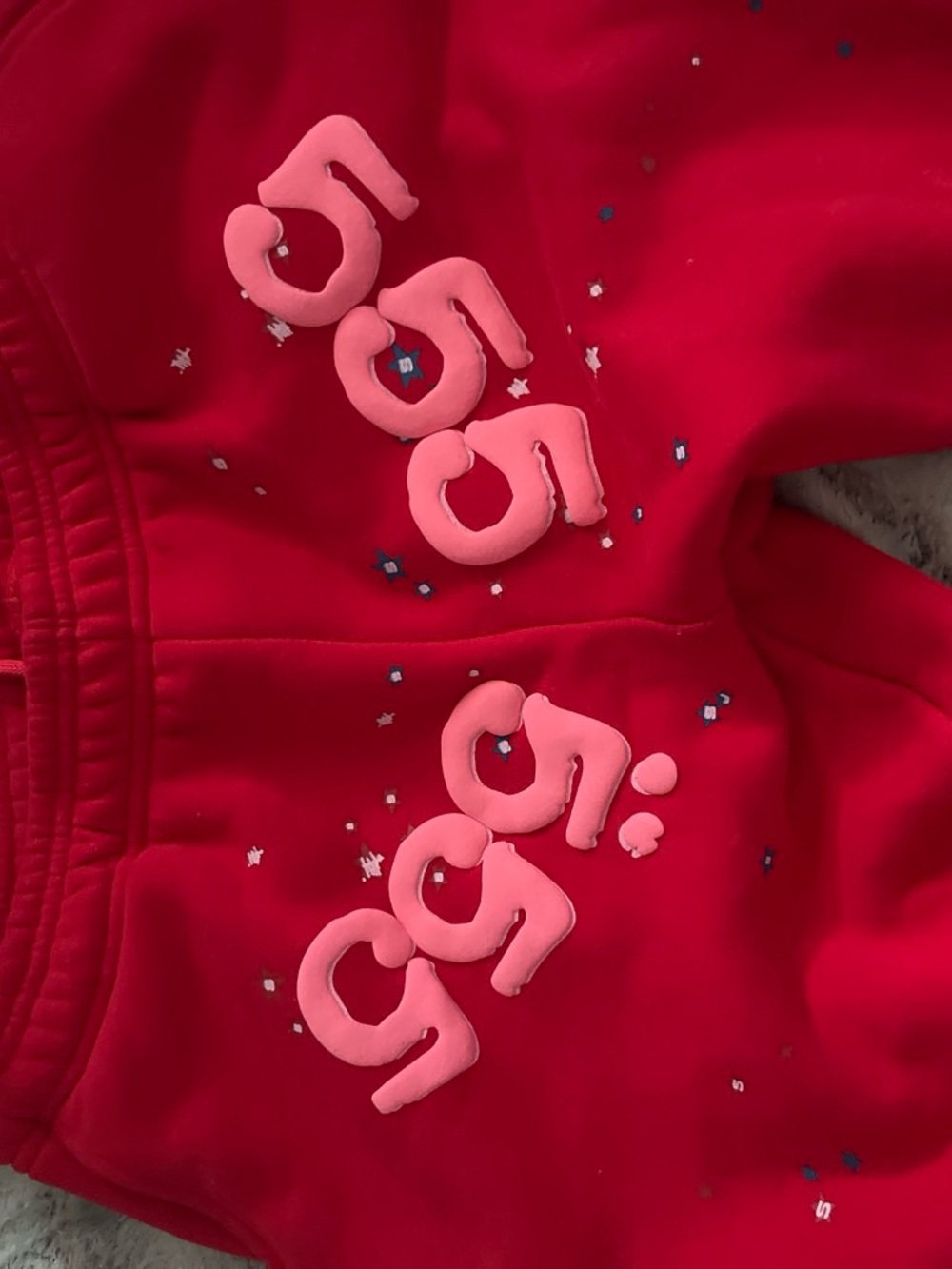 Spider red sweat pants
